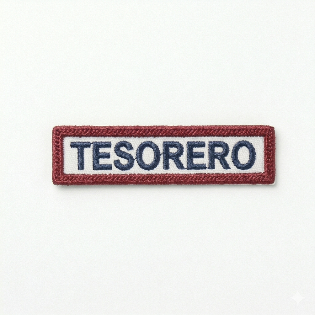 Cinta de cargo: Tesorero de aventureros - Acampando JA